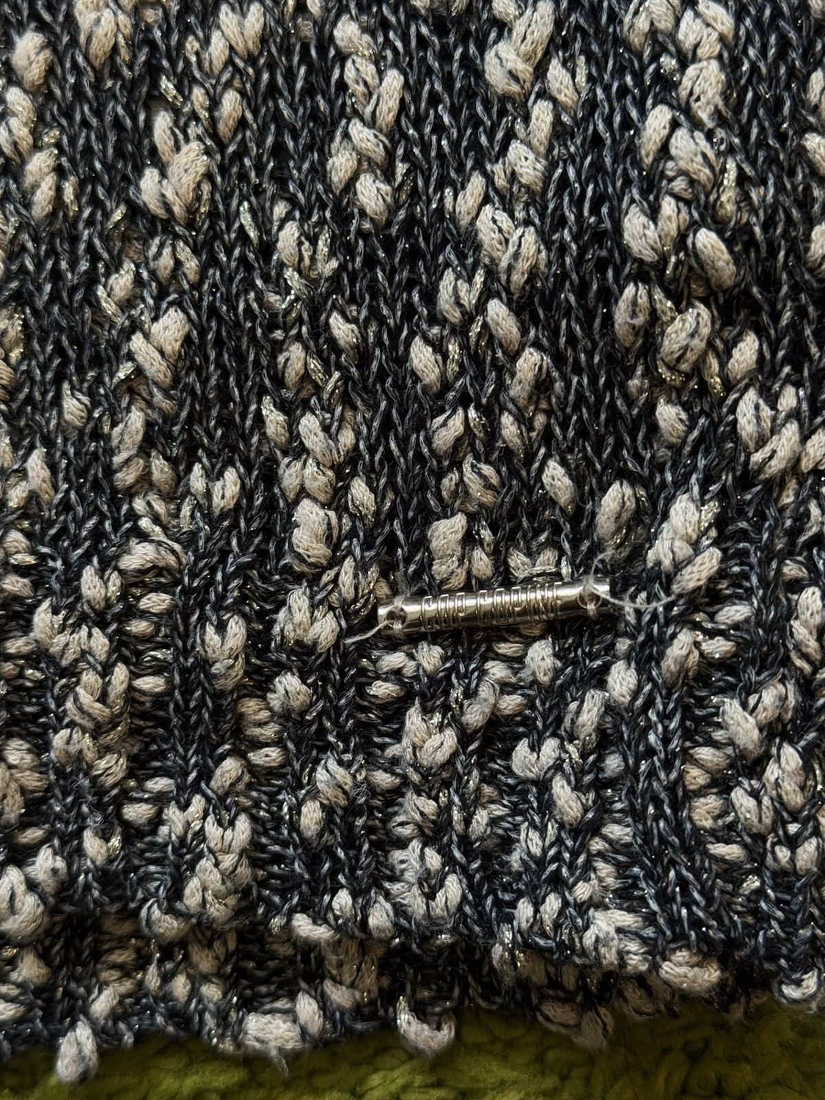 Cop Copine × Vintage Cop Copine 2000s vintage cardigan sweater Y2K Size M / US 6-8 / IT 42-44 - 4 Thumbnail