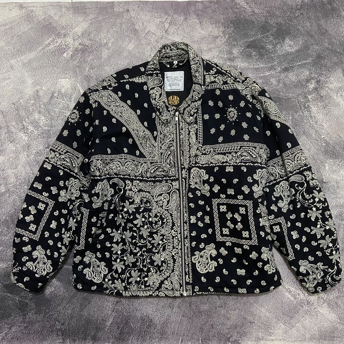 Vintage project black paisley jacket streetwear Size US M / EU 48-50 / 2 - 1 Thumbnail