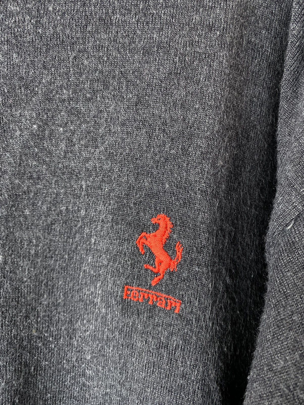 Ferrari Rare! Vintage 1980’s Ferrari Made In Italy Sweater Size US M / EU 48-50 / 2 - 3 Thumbnail