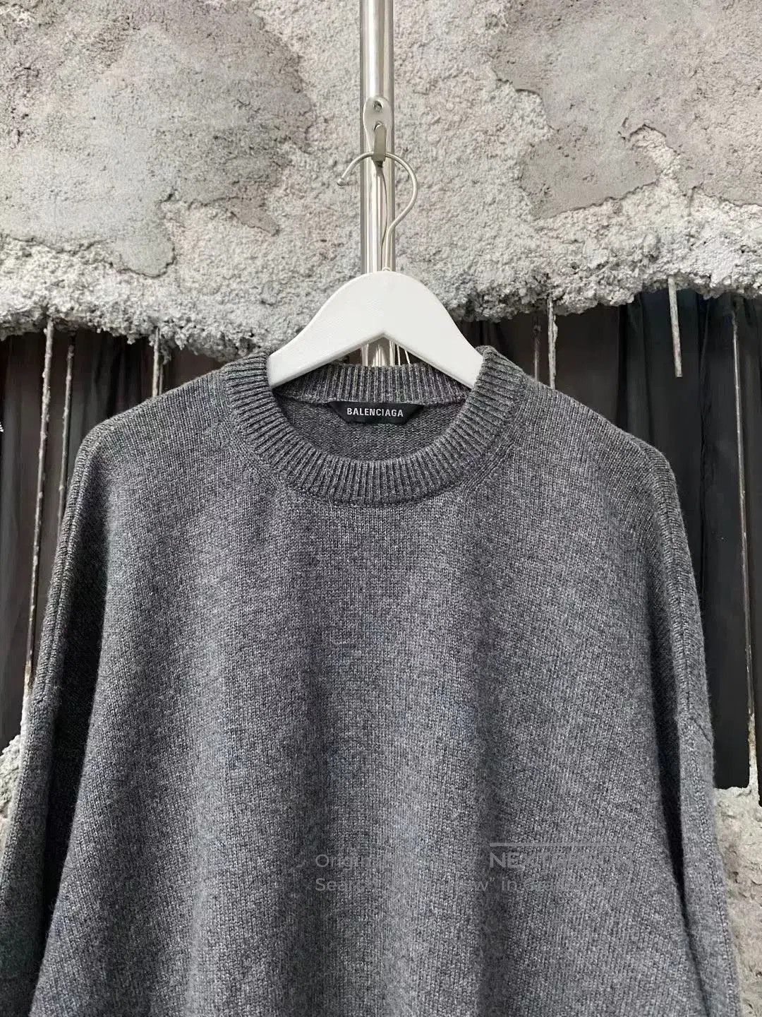 Balenciaga Balenciaga Embroidered Logo Sweater. Size US XS / EU 42 / 0 - 4 Thumbnail