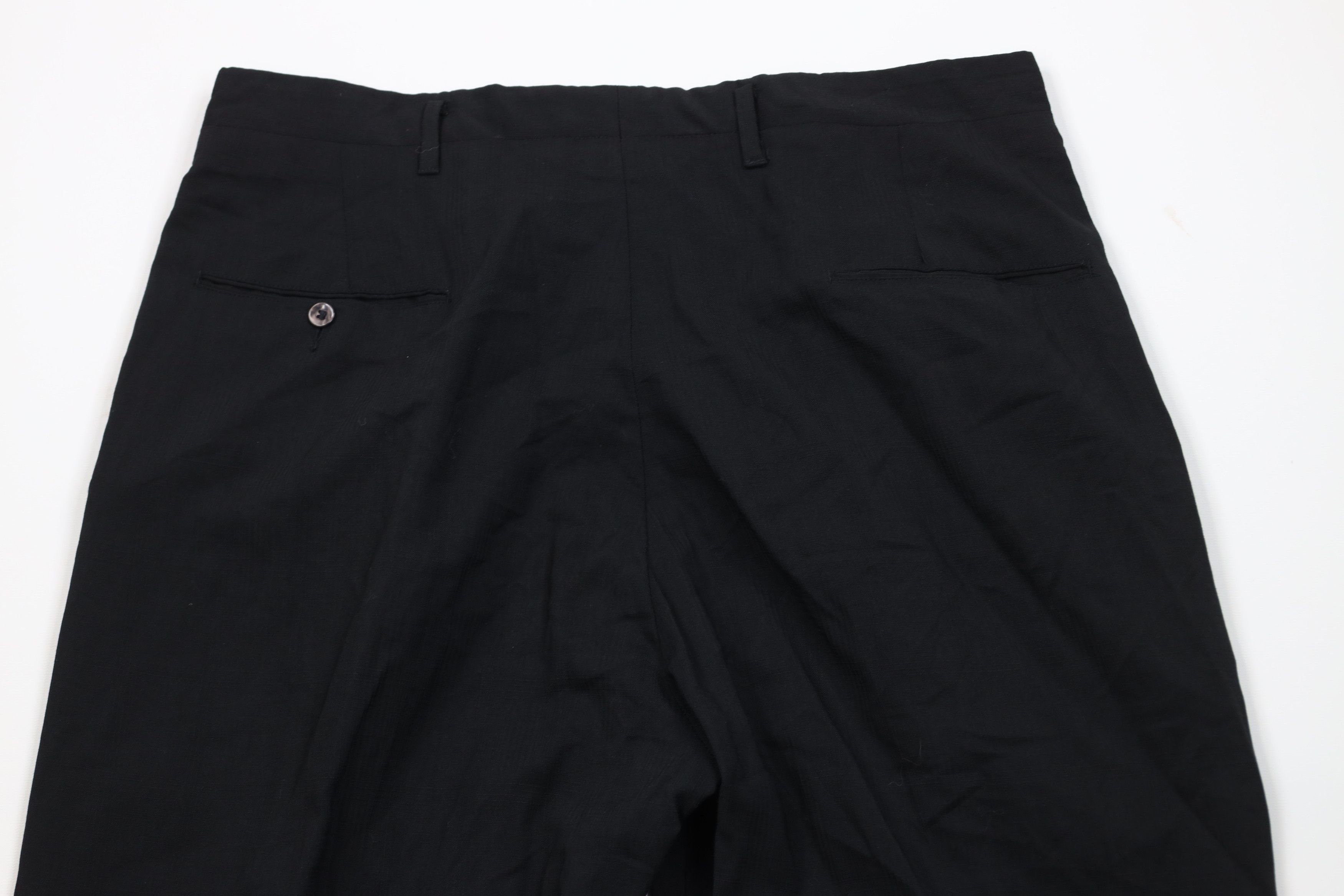 Vintage Vintage 50s Rockabilly Gabardine Chino Pants Black Plaid USA Size US 34 / EU 50 - 9 Thumbnail