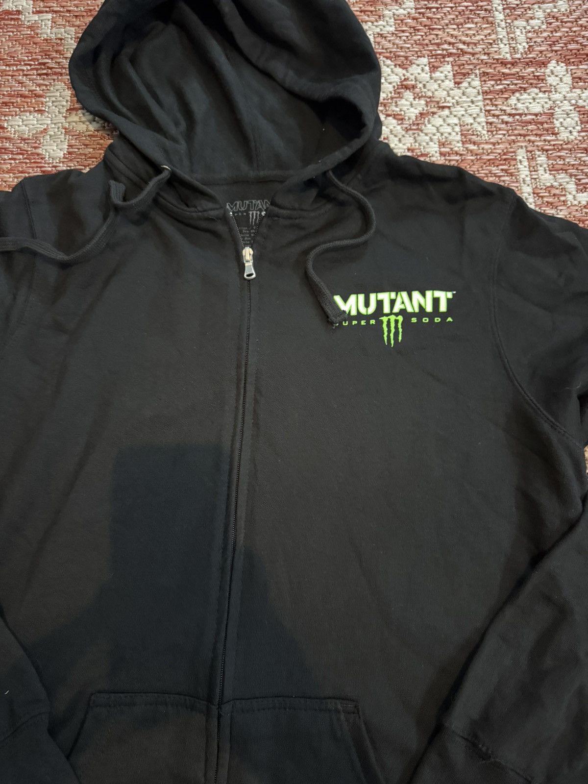 Other Monster Energy Mutant Soda Hoodie Sz XXL black zip up Size US XXL / EU 58 / 5 - 2 Thumbnail