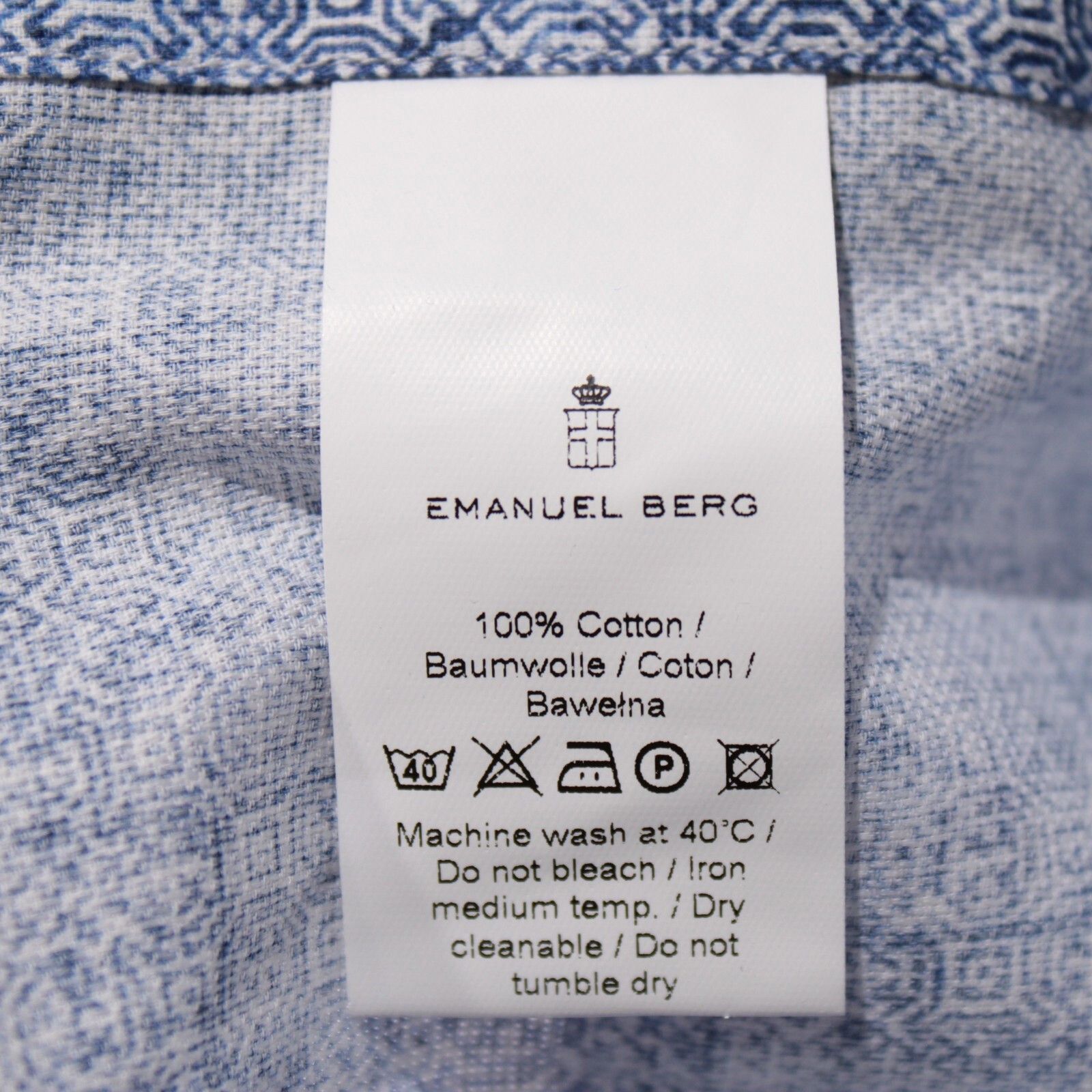 Other Emanuel Berg New with tags Shirt Size XL US In Blue Size US XL / EU 56 / 4 - 9 Thumbnail
