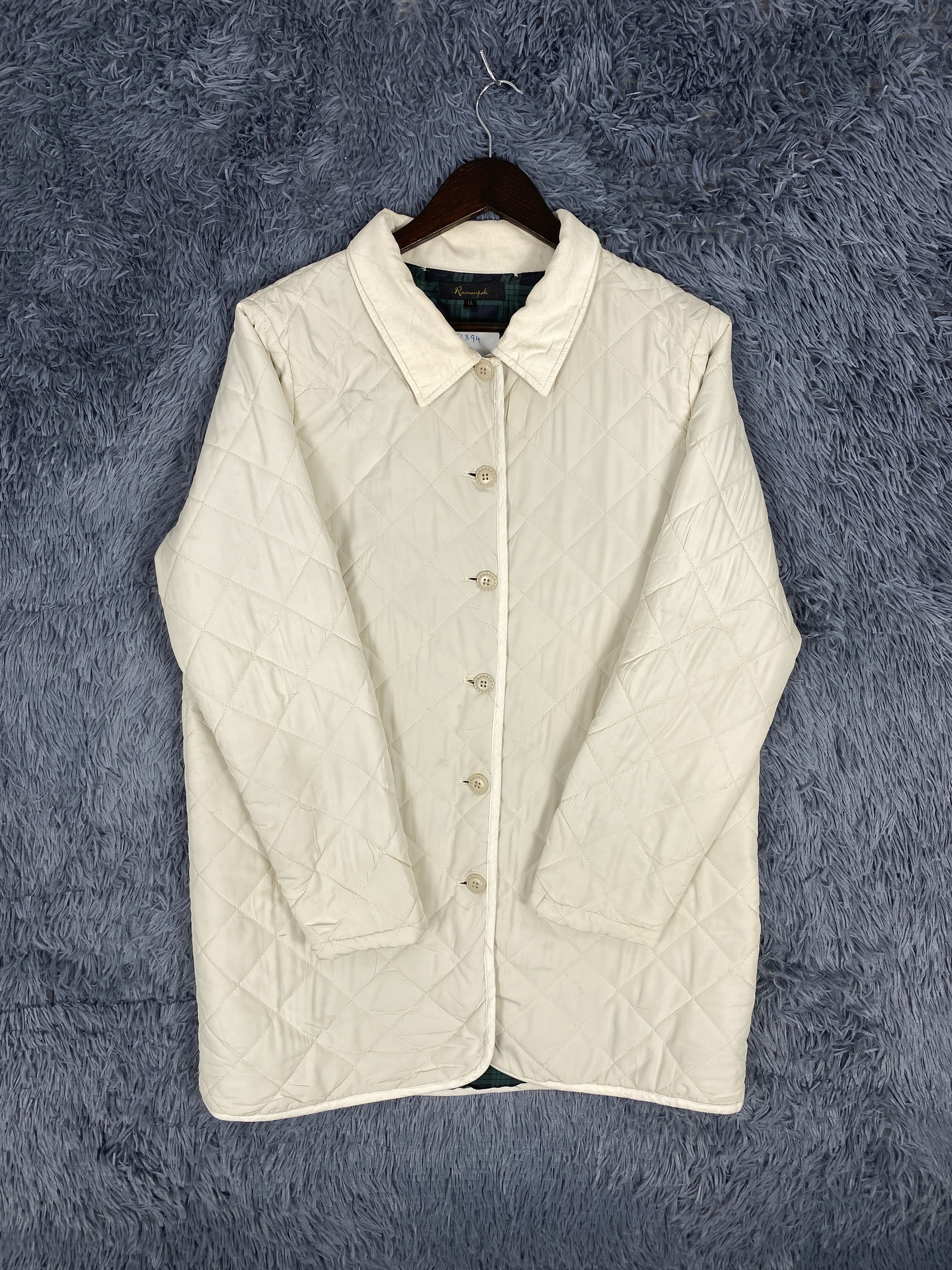 Japanese Brand Vintage Ramaupole Quilted Button Up Warm Jacket Size L / US 10 / IT 46 - 3 Thumbnail