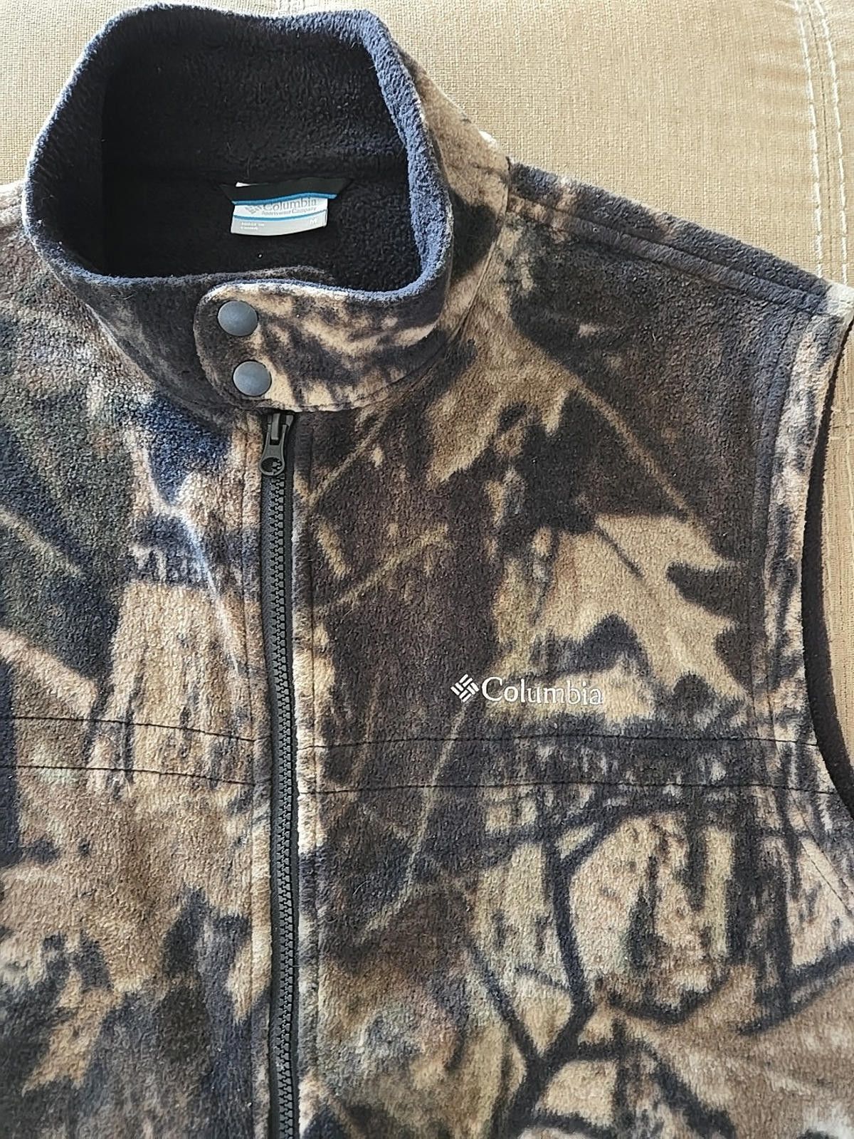 Columbia Columbia x Timberwolf Camo Fleece Vest Size Medium Size US M / EU 48-50 / 2 - 3 Thumbnail