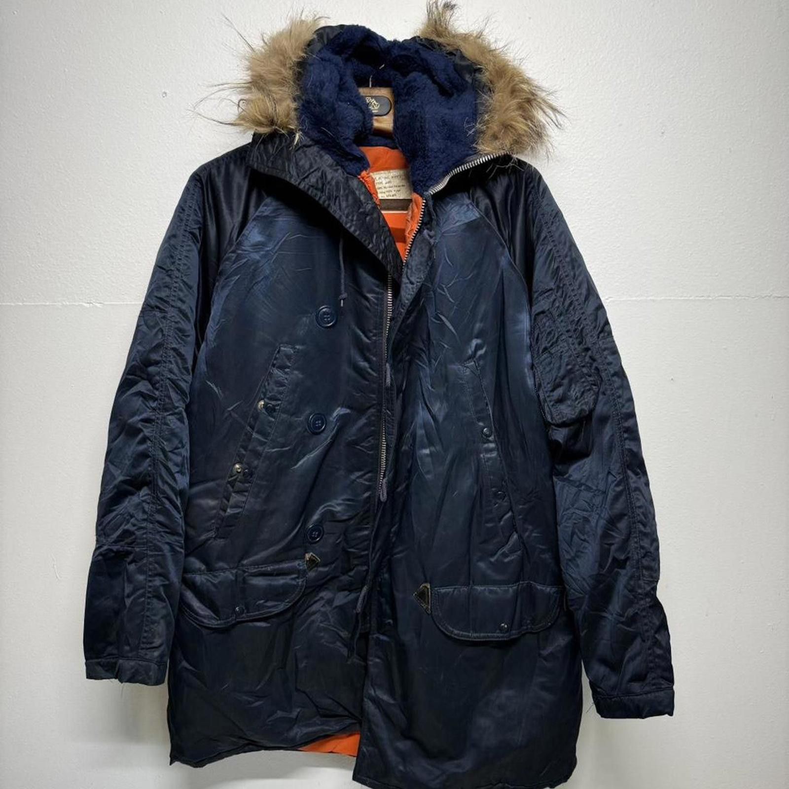 Other True vintage navy blue vintage 1970s military parka Size L Size US L / EU 52-54 / 3 - 1 Thumbnail