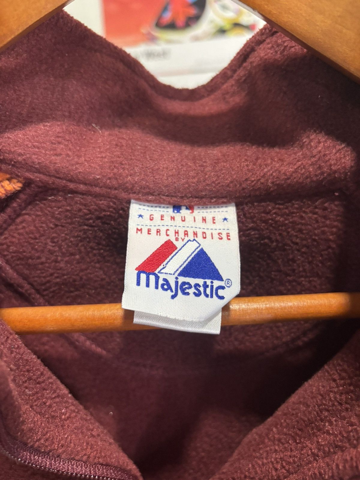 Majestic Vintage Virginia Tech Fleece Quarter Zip Size US M / EU 48-50 / 2 - 3 Thumbnail