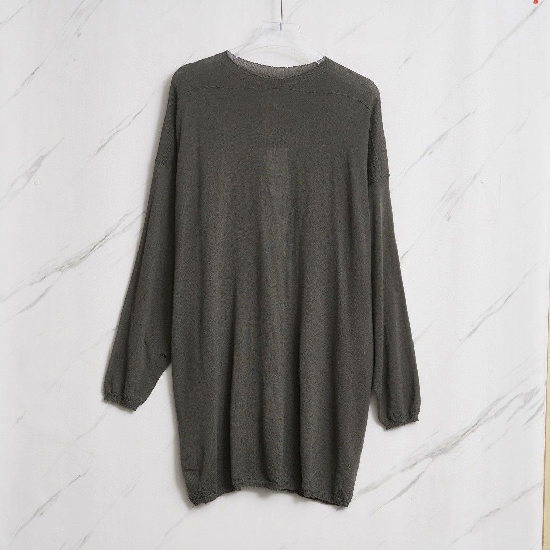 Rick Owens Rick Owens Men's Crew Neck Sweater Size US L / EU 52-54 / 3 - 1 Thumbnail