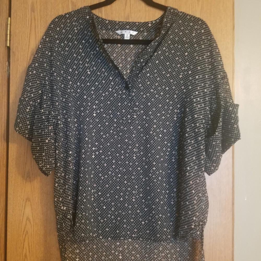 Designer CAbi Sheer Blouse size Small Size S / US 4 / IT 40 - 1 Thumbnail