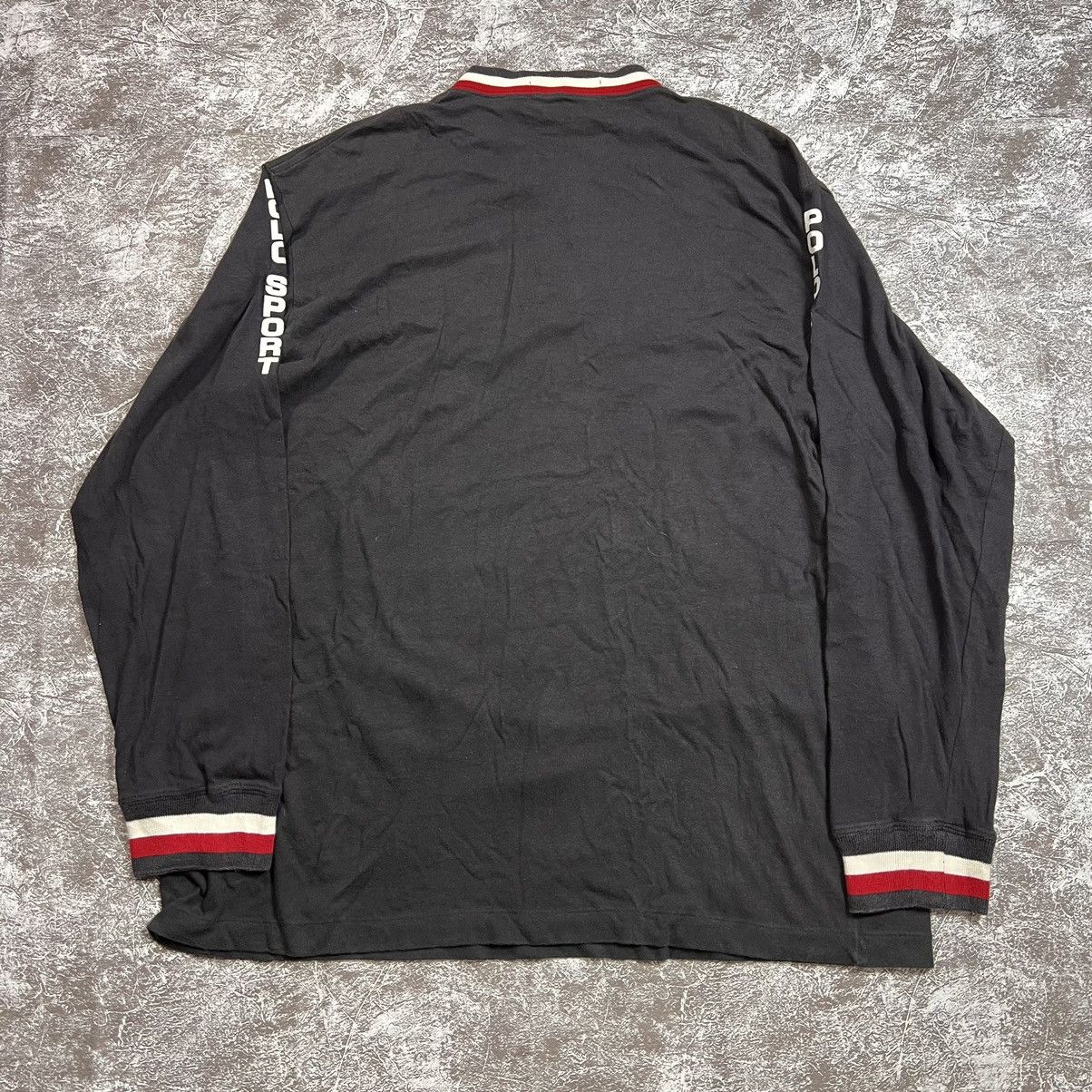 Polo Ralph Lauren × Ralph Lauren × Vintage Vintage Polo Sport Ralph Lauren Half Zip Sweatshirt Big Logo Size US L / EU 52-54 / 3 - 5 Thumbnail