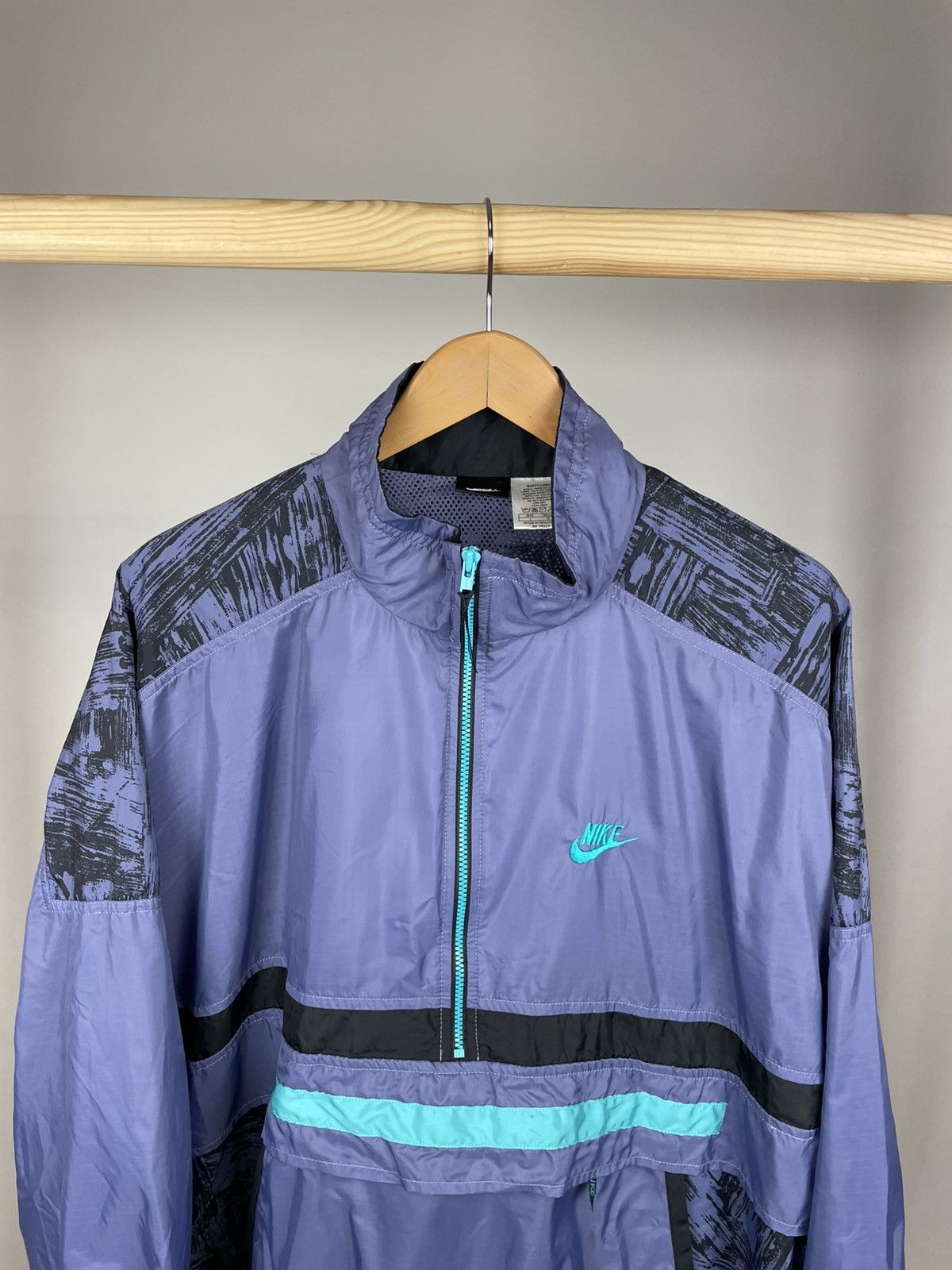 Nike × Vintage Crazy vintage 90’s Nike vintage track top Olympic anorak Size US L / EU 52-54 / 3 - 2 Thumbnail