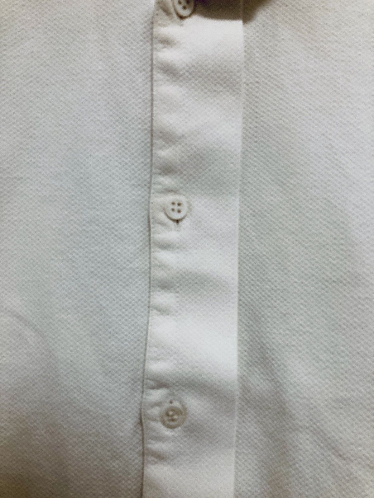 Hedi Slimane DIOR HOMME BY HEDI SLIMANE 02AW/FW RUNWAY UNEVENNESS SHIRT Size US S / EU 44-46 / 1 - 5 Thumbnail