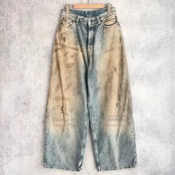 Acne Studios Acne Studios Distressed Blue Jeans. Size 23" - 1 Thumbnail