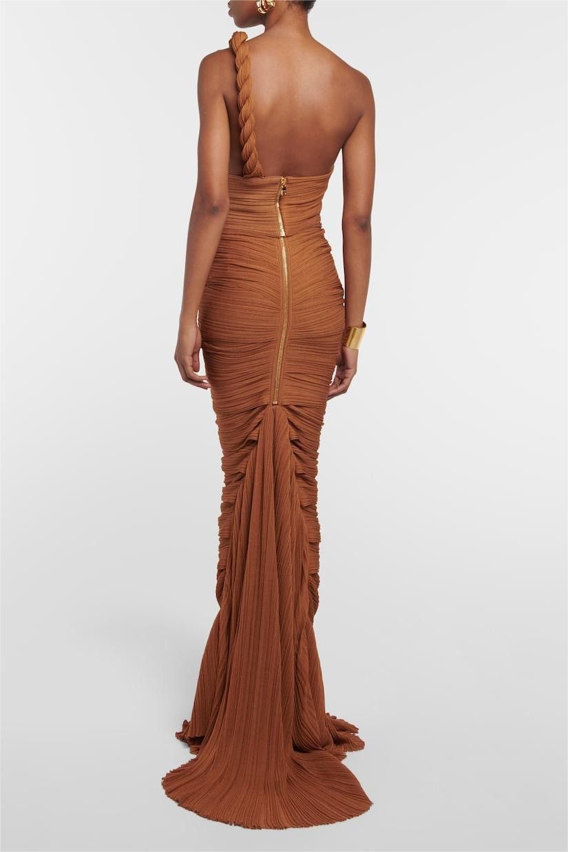 Other One Shoulder Cut-Out Top & High Waist Maxi Skirt Set Medium Size M / US 6-8 / IT 42-44 - 2 Thumbnail