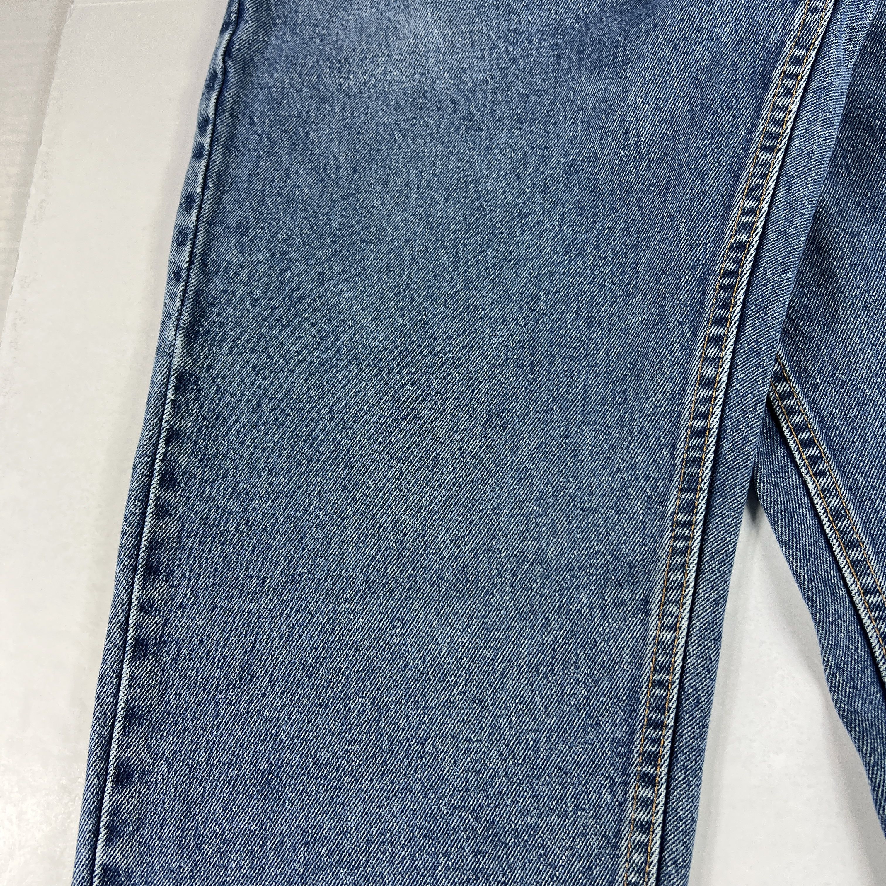 Levi's × Vintage VTG 90s Levi's Jeans 550 Relaxed Blue Faded Denim Orange Tab Size US 33 - 5 Thumbnail