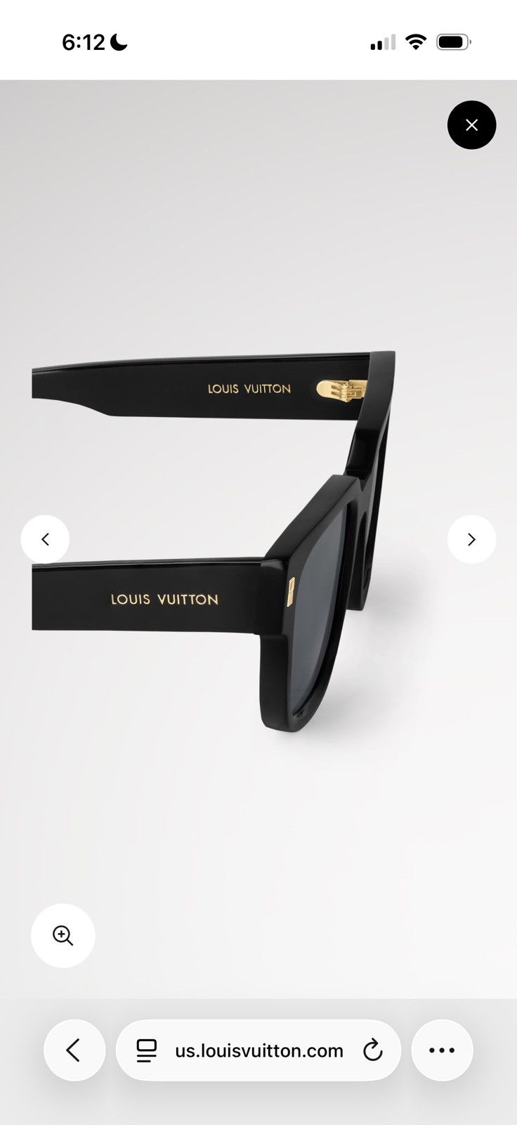 Louis Vuitton Louis Vuitton LV W Escape square sunglasses Size ONE SIZE - 14 Thumbnail