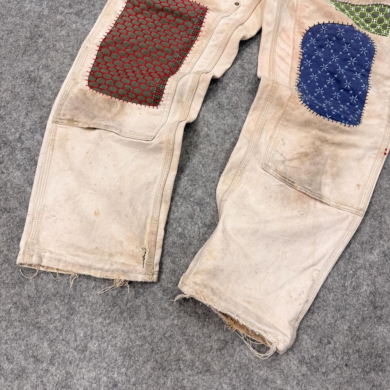 Carhartt 1 of 1 vintage Carhartt Sashiko Double knee Size US 30 / EU 46 - 10 Thumbnail