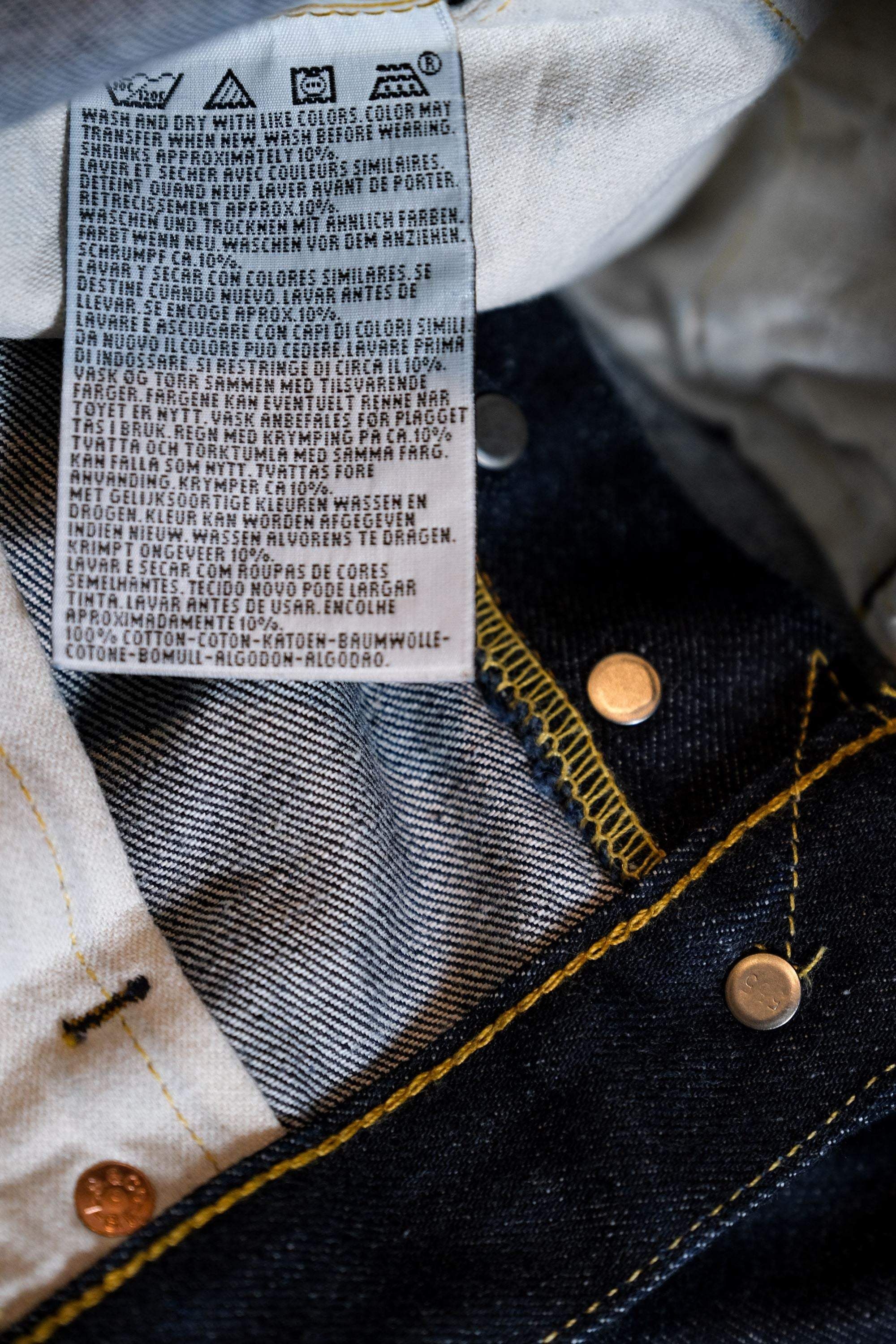 Levi's Vintage Clothing Levi’s LVC 90’s 47501 Selvedge Denim Jeans 555 Factory Size US 30 / EU 46 - 8 Thumbnail