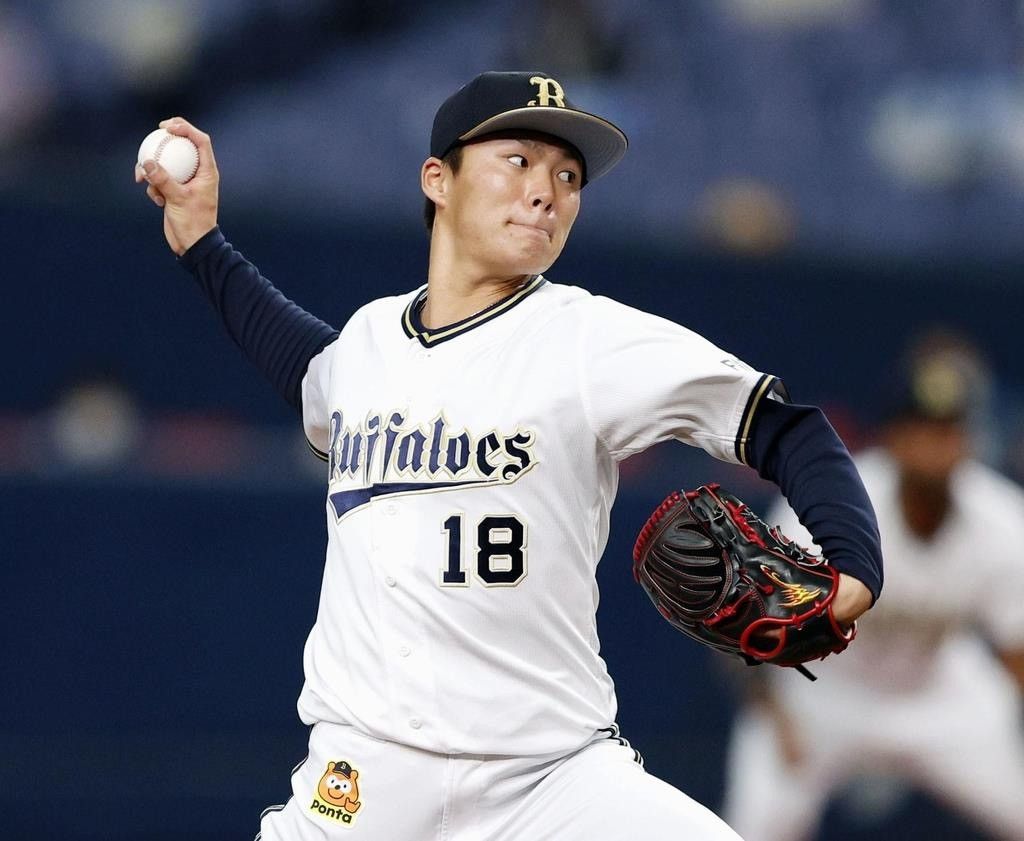 Descente Yoshinobu Yamamoto Orix Buffaloes Home Authentic Jersey Size US M / EU 48-50 / 2 - 9 Thumbnail