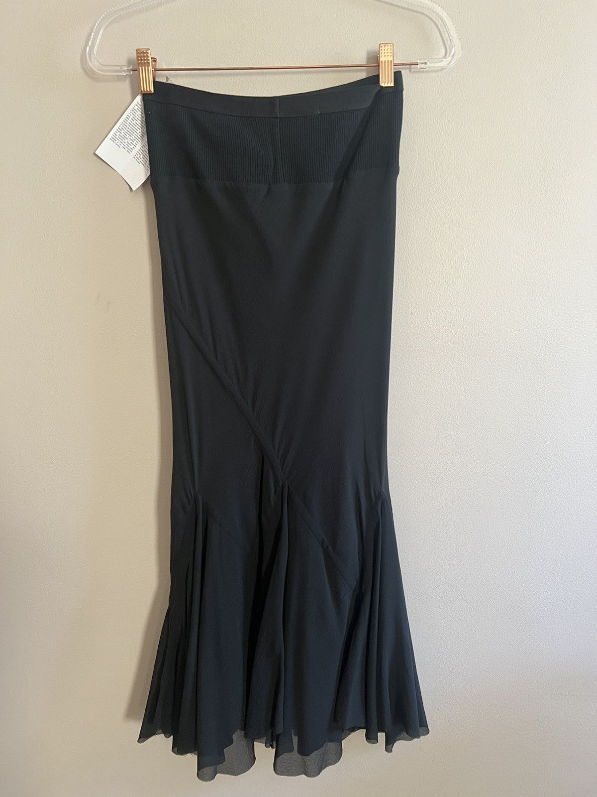 Rick Owens Rick Owens Gonna Knee Divine Bias Skirt Size 27" / US 4 / IT 40 - 6 Thumbnail