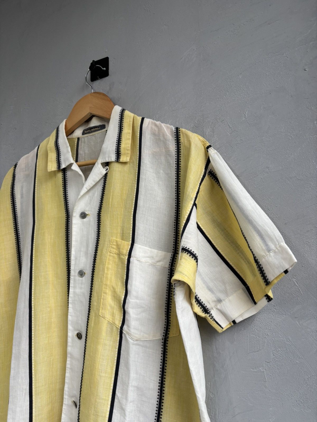 Issey Miyake Issey Miyake 80s Hakama camp collar shirt Size US M / EU 48-50 / 2 - 4 Thumbnail