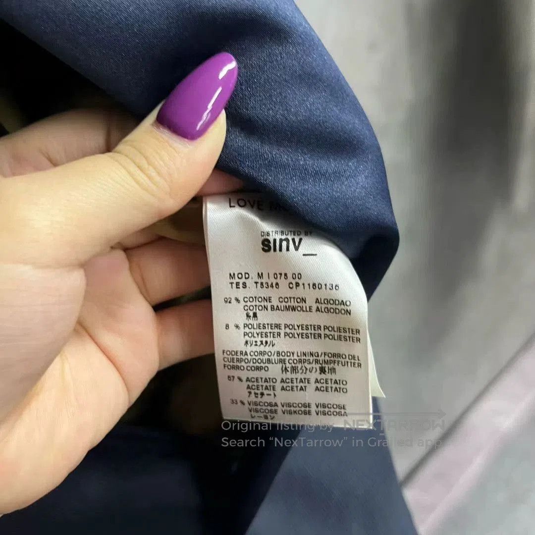 Moschino moschino blue and khaki casual blazer jacket. Size US L / EU 52-54 / 3 - 4 Thumbnail