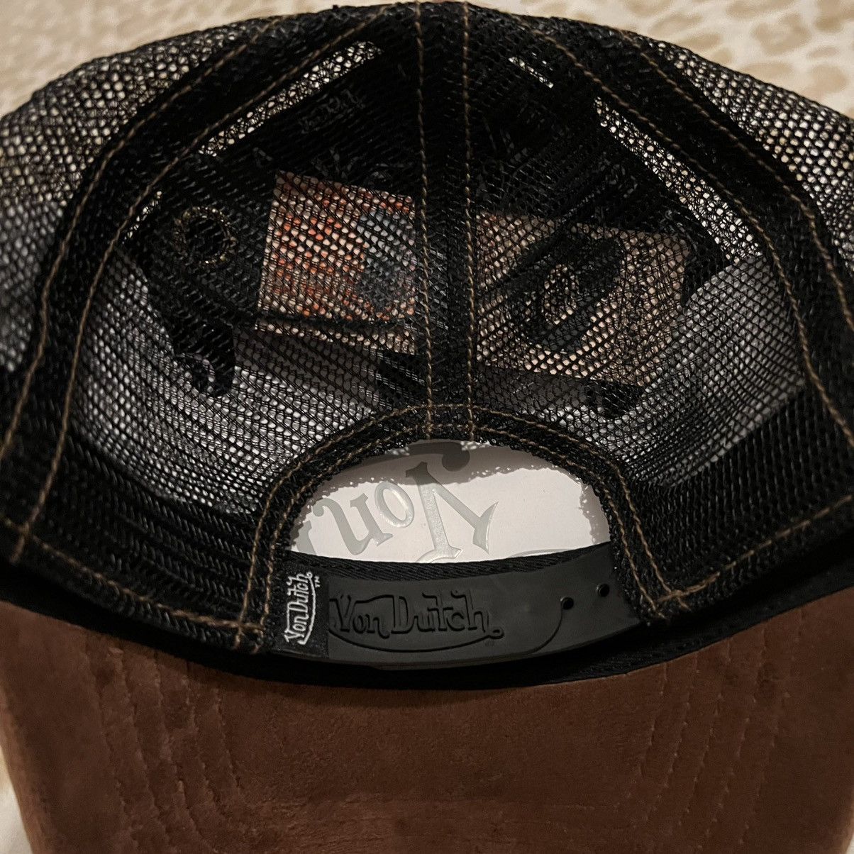 Von Dutch Von Dutch Brown Velvet Trucker 90$ Retail Size ONE SIZE - 4 Thumbnail