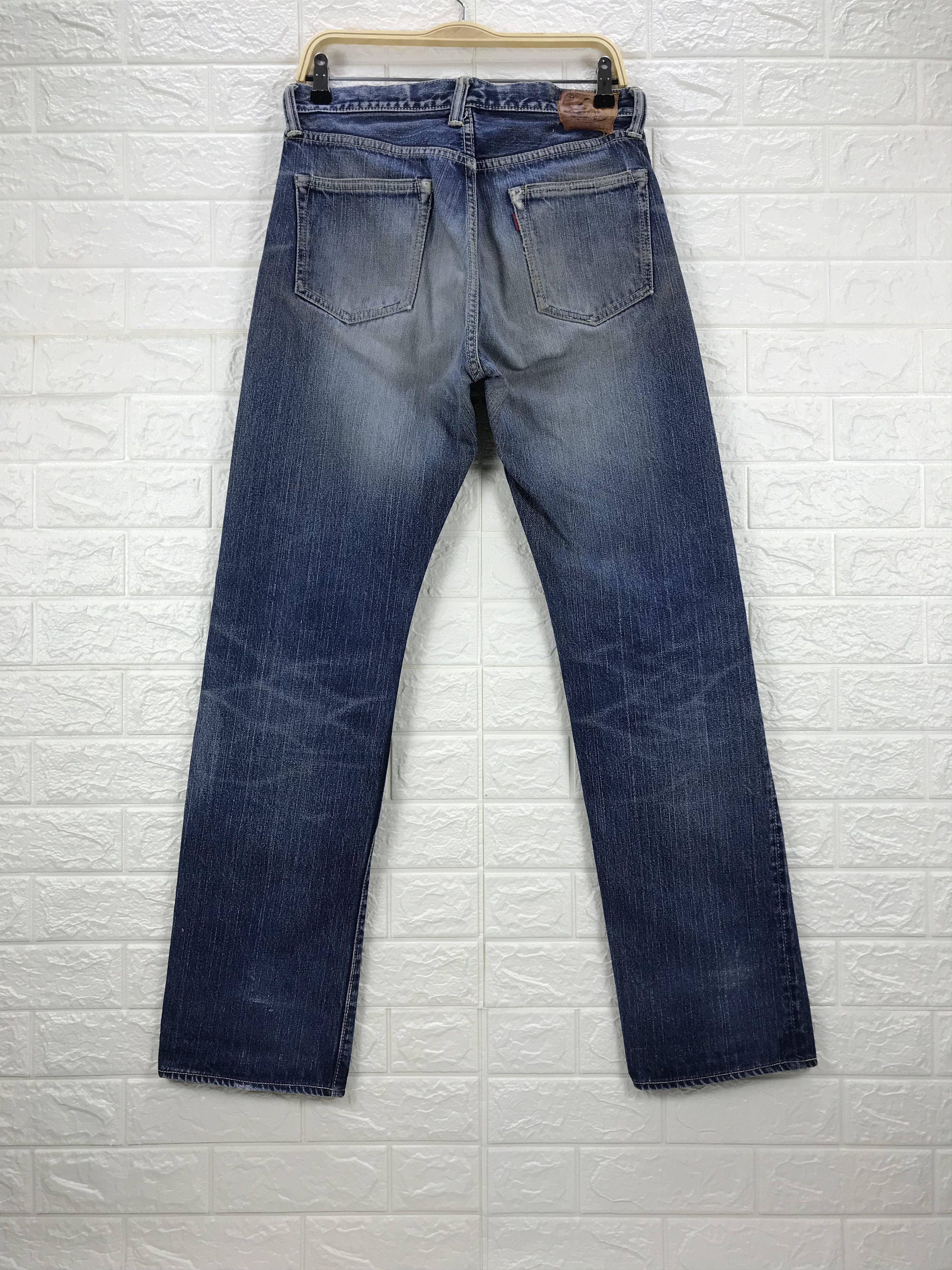 Eternal Vintage Eternal Faded Blue Washed Selvedge Jeans Size US 31 - 6 Thumbnail