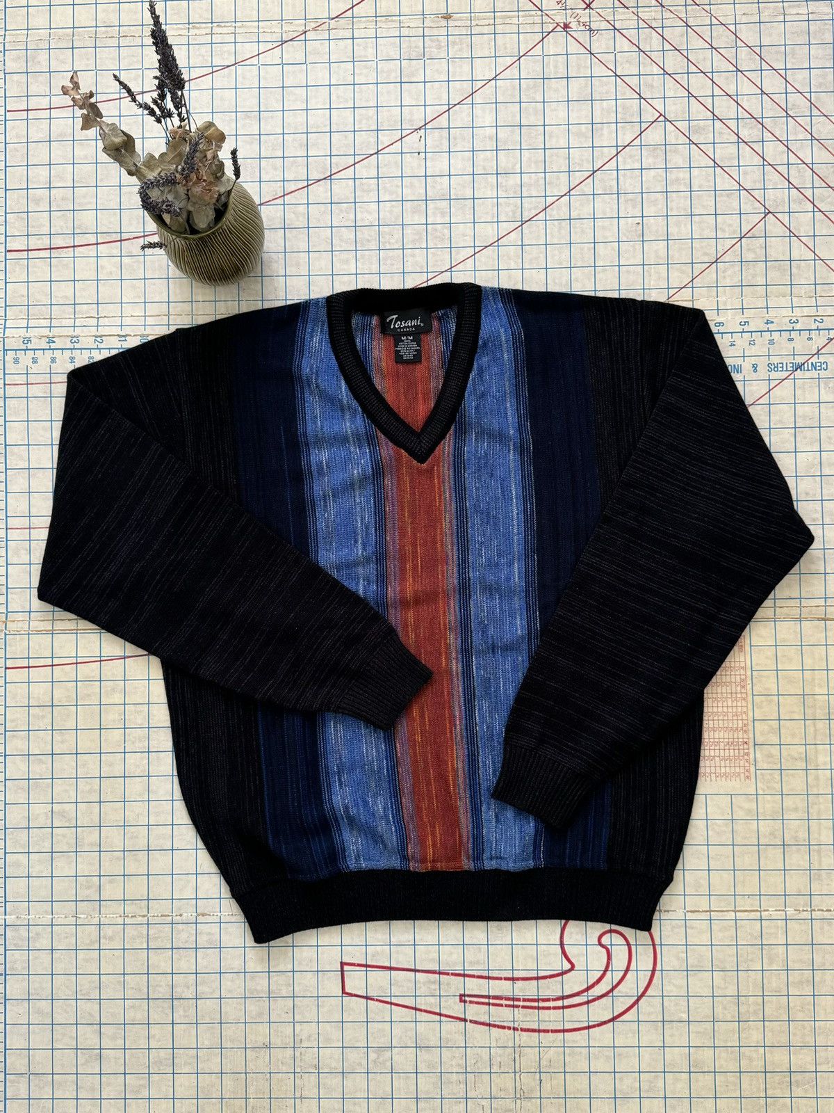 Vintage Vintage Tosani Knit Sweater New With Tag Size Medium Size US M / EU 48-50 / 2 - 9 Thumbnail