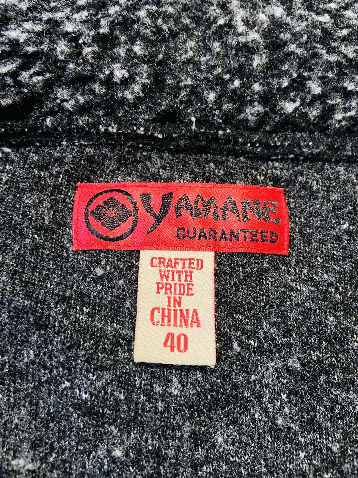 Evisu Vintage Evisu Sherpa Fleece Zip-Up Hoodie - Charcoal Marl Size US L / EU 52-54 / 3 - 14 Thumbnail