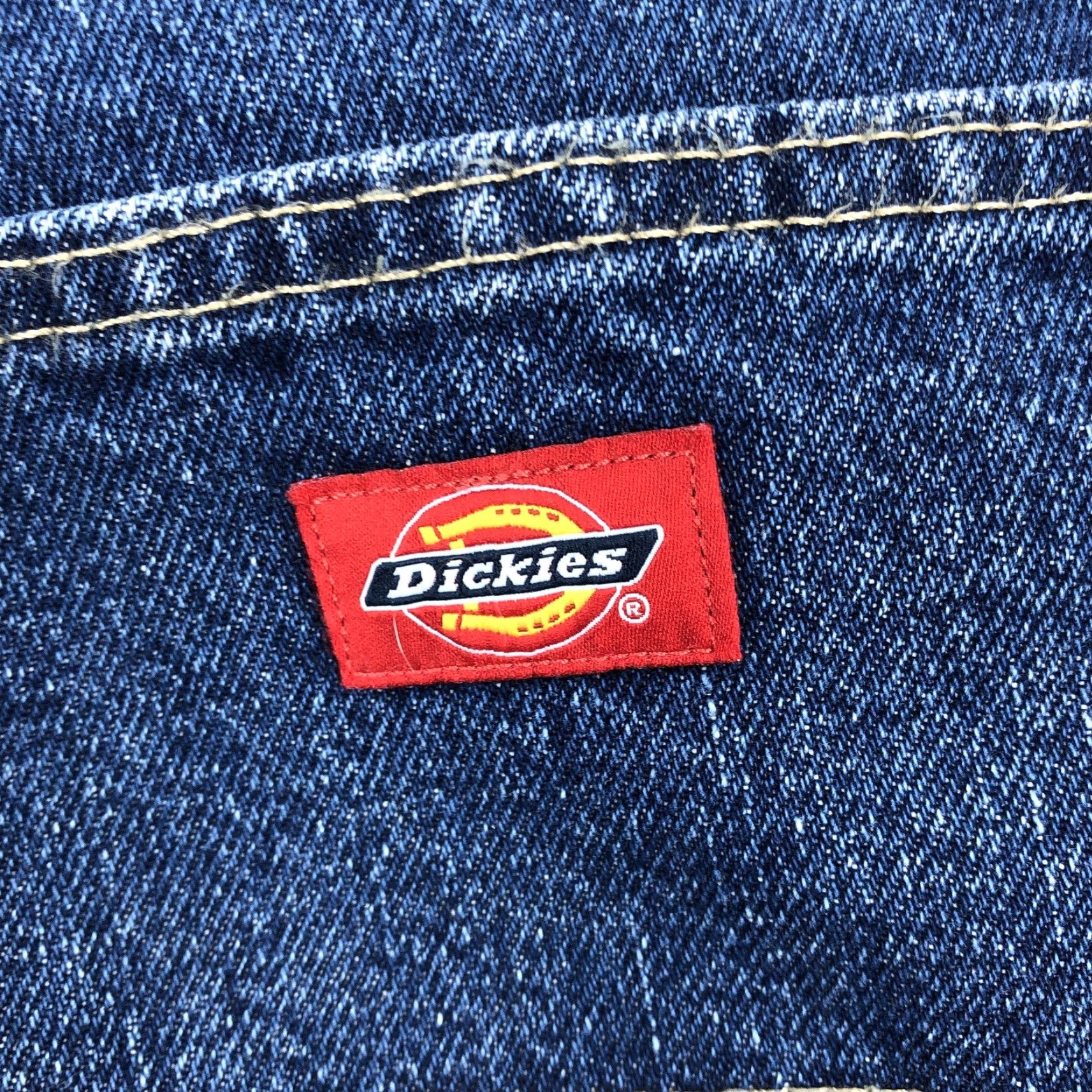 Dickies Dickies Men's 38x32 Relaxed Fit Double Knee Carpenter Jeans Workwear Blue Denim Size US 38 / EU 54 - 5 Thumbnail