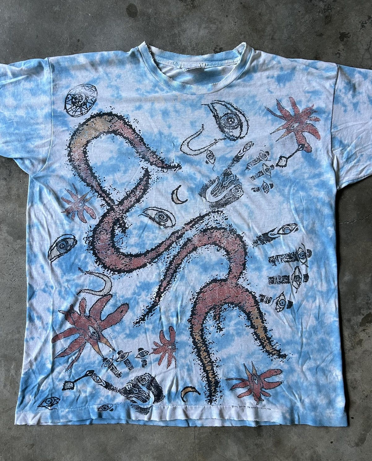 Band Tees Rare Vintage AOP " The Cure " Wish Tour 1992 Size US XL / EU 56 / 4 - 5 Thumbnail