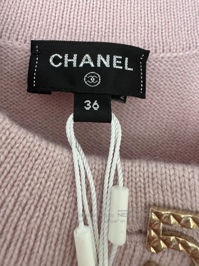 Chanel Chanel Pink multi-element button cashmere knitted short ca Size XS / US 0-2 / IT 36-38 - 3 Thumbnail