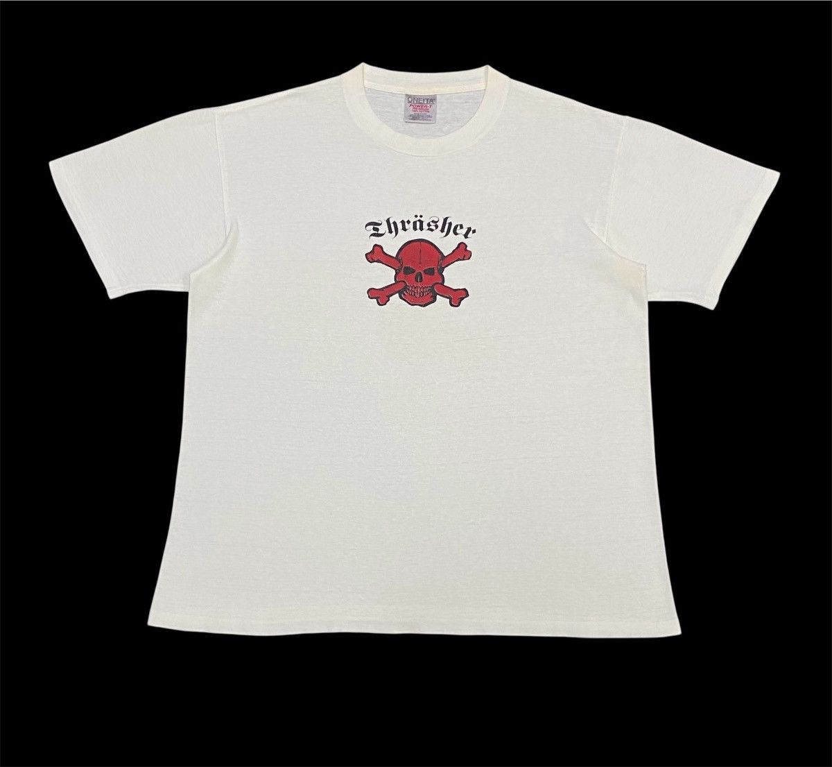 Thrasher × Vintage Vintage Thrasher Skull 1993 Skete Tee Size US L / EU 52-54 / 3 - 3 Thumbnail