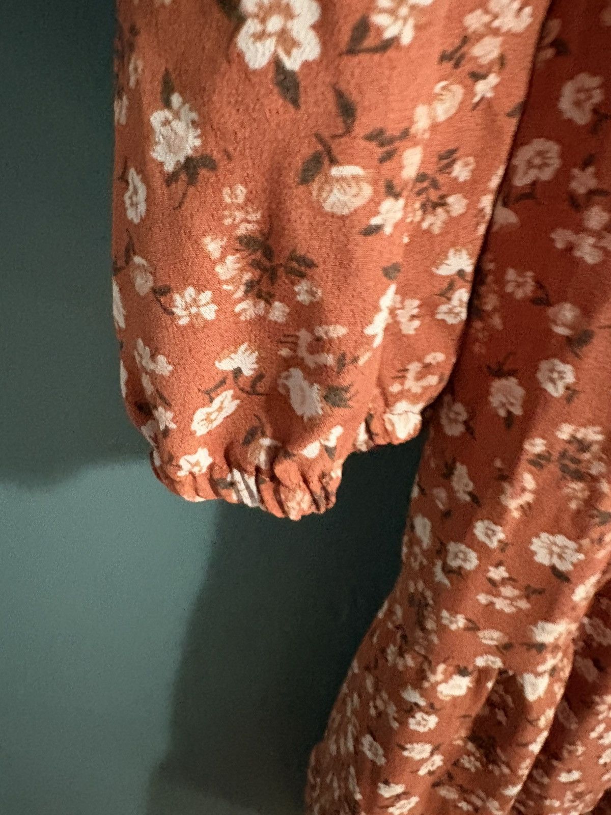 Other AUW Plus 3X Long Sleeve Summer Maxi Dress Floral Dress Size 3XL / US 20-22 - 3 Thumbnail