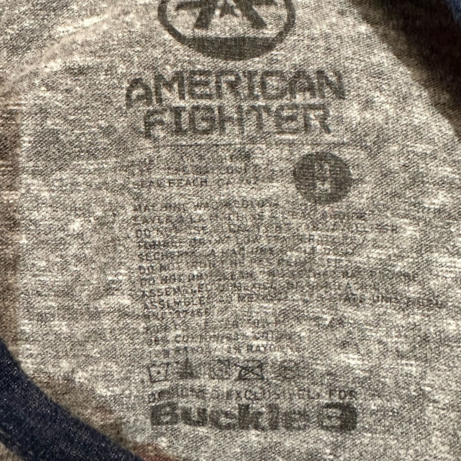 Other American Fighter/ Buckle Medium Long Sleeve Baseball style Size US M / EU 48-50 / 2 - 3 Thumbnail