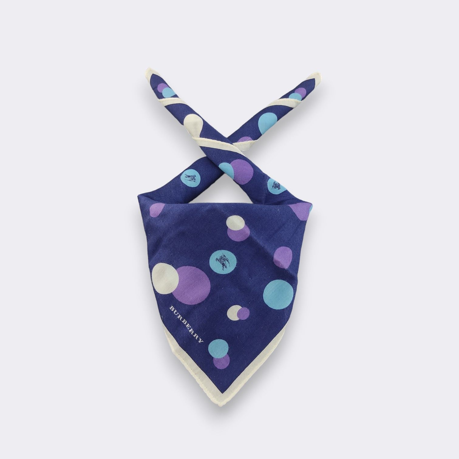 Burberry Vintage Burberry Handkerchief Neckerchief Bandana H257D Size ONE SIZE - 2 Thumbnail