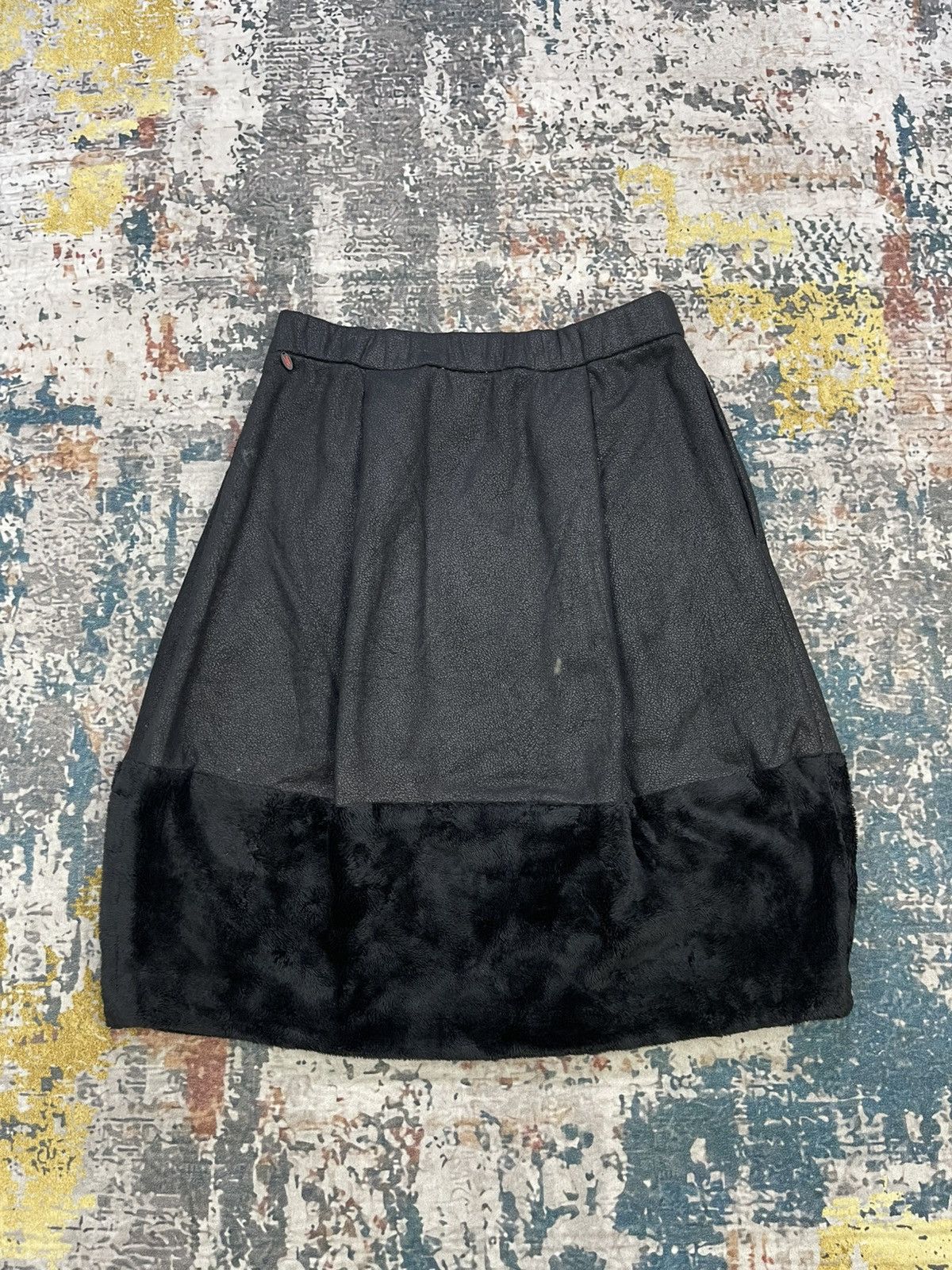 Issey Miyake Issey Miyake HaaT Heart A-Line Hybrid Skirt Size 26" / US 2 / IT 38 - 4 Thumbnail