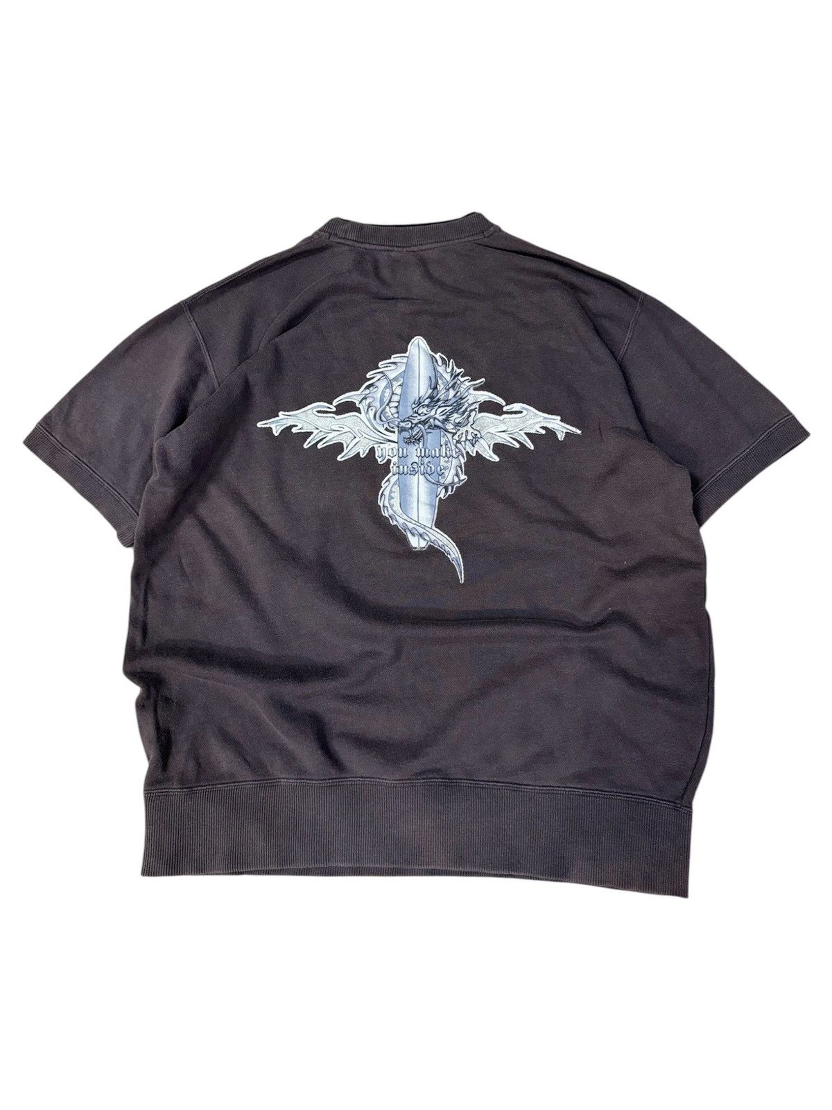 Japanese Brand Vintage Y2K 90s Backhit Tshirt Inspired by Chrome Hearts Size US L / EU 52-54 / 3 - 1 Thumbnail