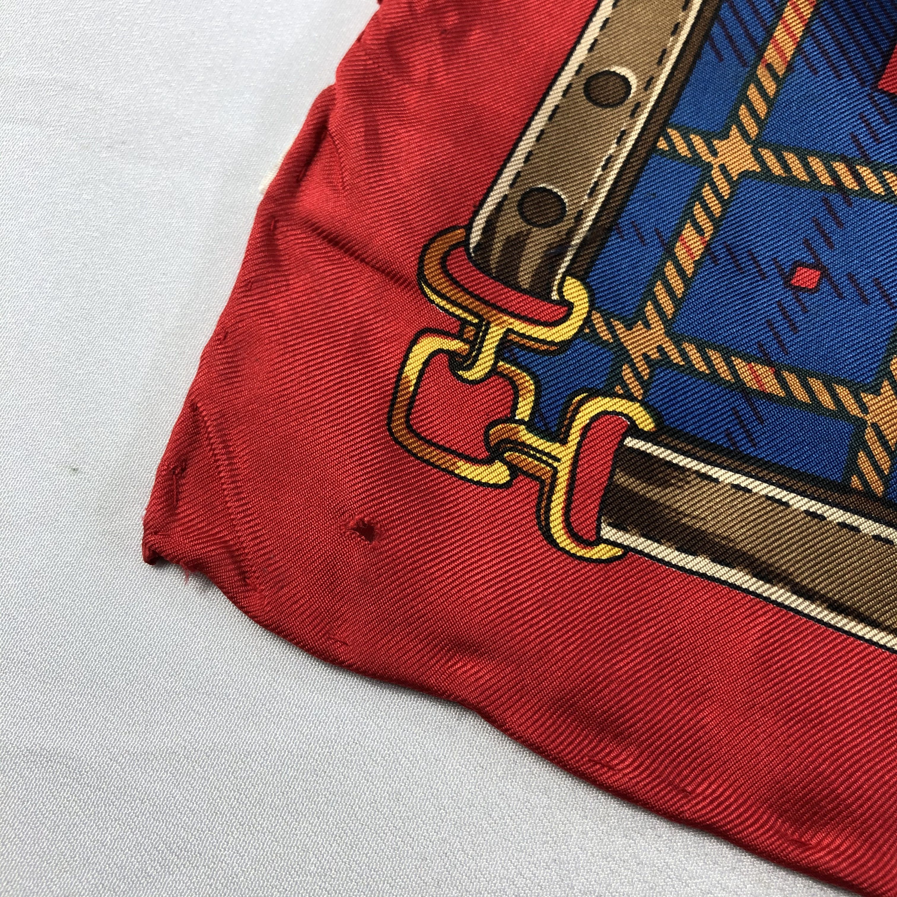 Vintage Vintage Miriam Moresco Silk Scarf Size ONE SIZE - 6 Thumbnail