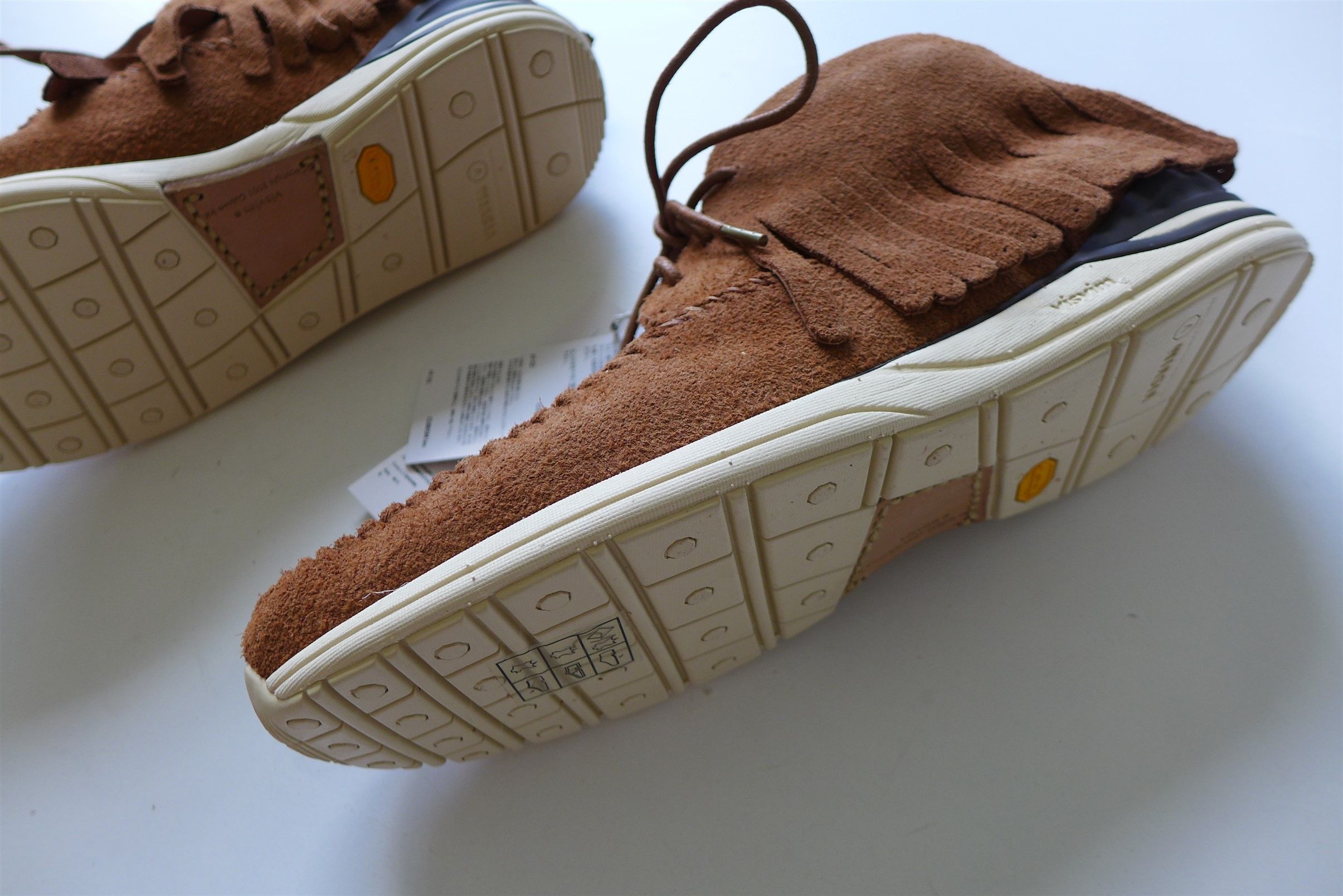 Visvim Visvim FBT Shaman Folk Beaded Sneakers - Light Brown Suede Size US 10 / EU 43 - 10 Thumbnail