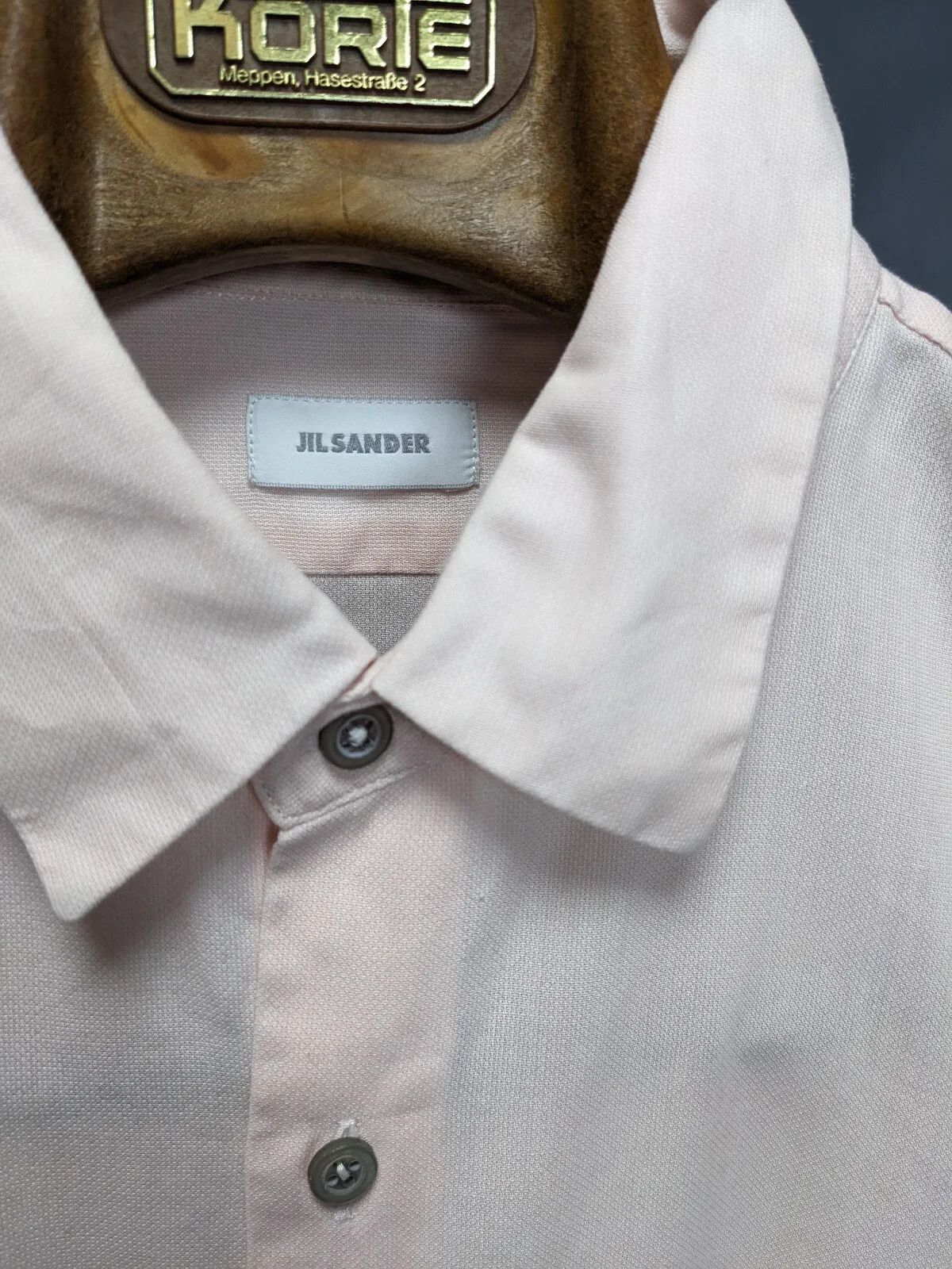 Jil Sander Jil Sander Tailor Made Cotton Pink Men’s Shirt Size 39 Size US S / EU 44-46 / 1 - 8 Thumbnail