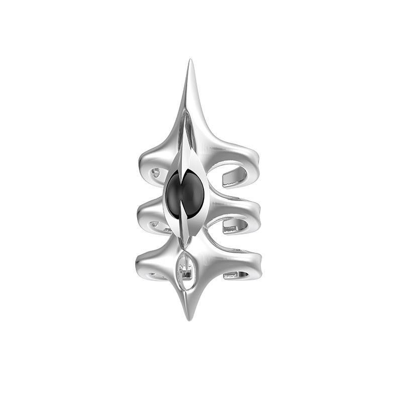 Jewelry Modern Jewelry Rings Open Size Chrome Ring (Size 7-13) Size ONE SIZE - 4 Thumbnail