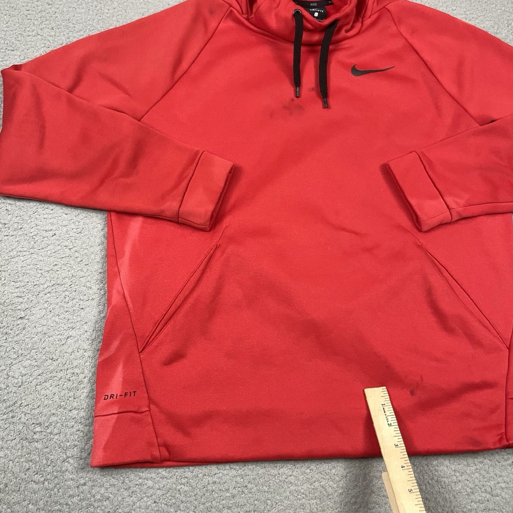 Nike Nike Sweatshirt Mens L Red Pullover Dry Fit Black Tag Activewear Casual Hoodie L Size US L / EU 52-54 / 3 - 6 Thumbnail