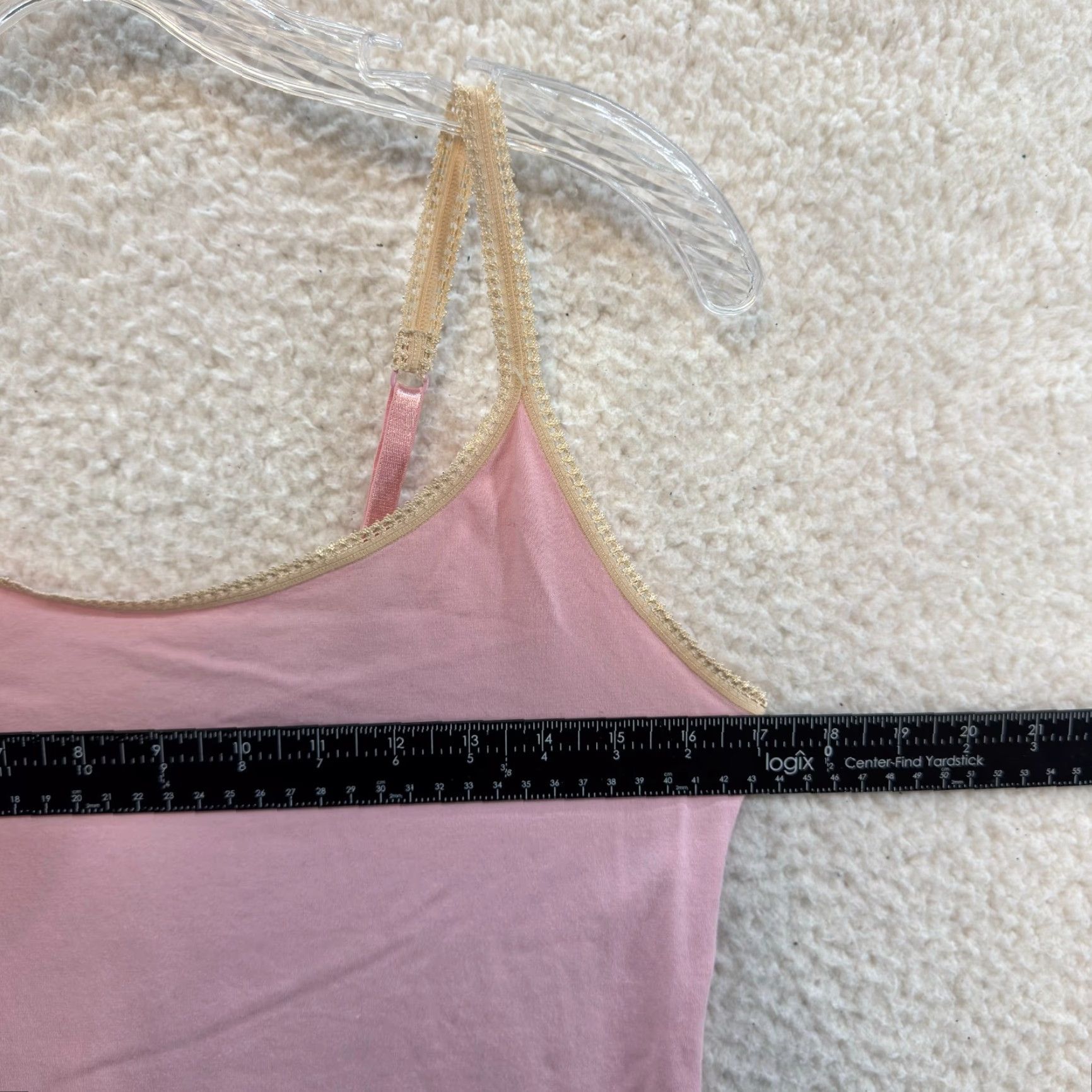 Vintage Maidenform Camisole Tank Top 2XL XXL Pink Coquette Fairy Grunge Whimsigoth - Tank - Women - 2XL - Pink - Sleeveless - Strappy - Adjustable - Stretch Size XXL / US 16-18 / IT 52-54 - 5 Thumbnail