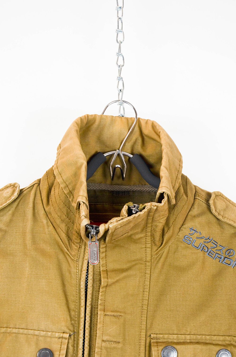 Superdry Superdry Blackwatch Military Cotton Jacket – Khaki – Size M Size US M / EU 48-50 / 2 - 8 Thumbnail
