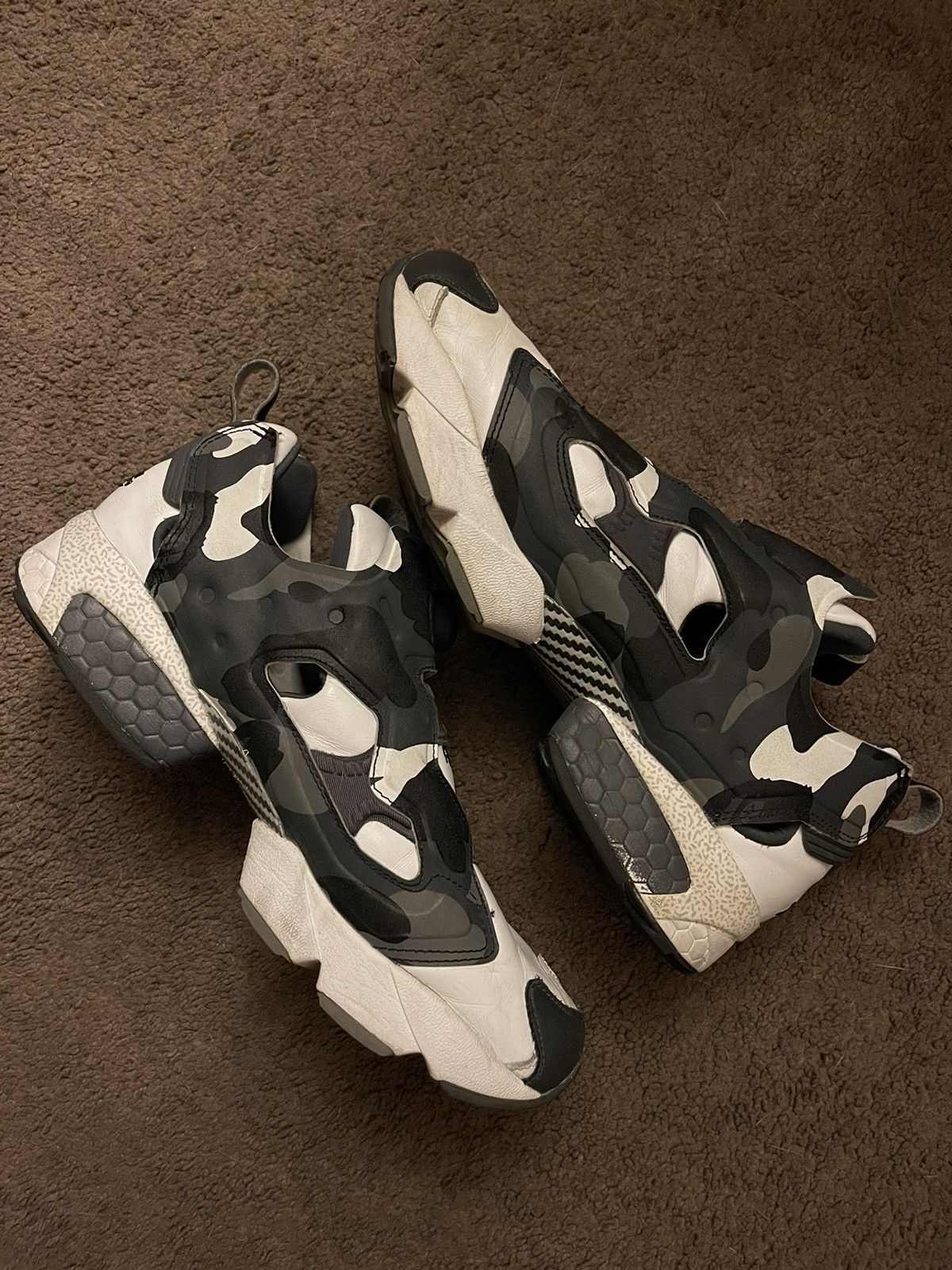 Bape × Reebok Bape x Reebok Instapump Sz 9 Fury Mita Glow In The Dark Size US 9 / EU 42 - 2 Thumbnail