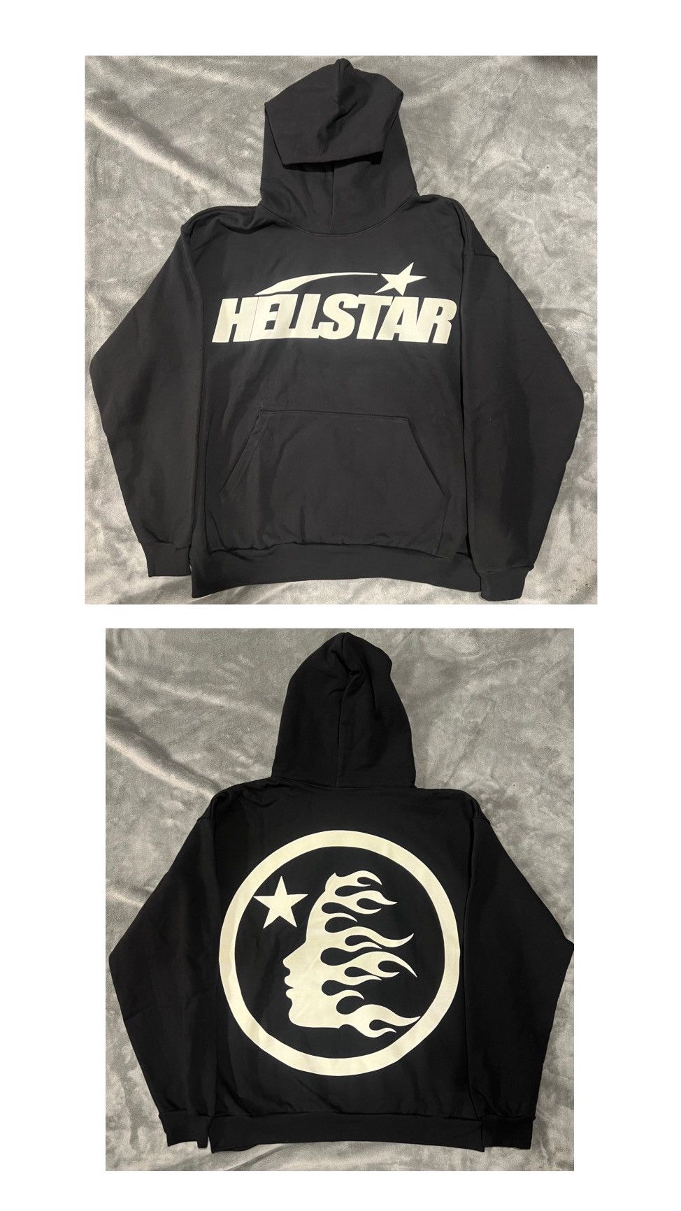 HELLSTAR Black hellstar hoodie overseas exclusive Size US M / EU 48-50 / 2 - 1 Thumbnail