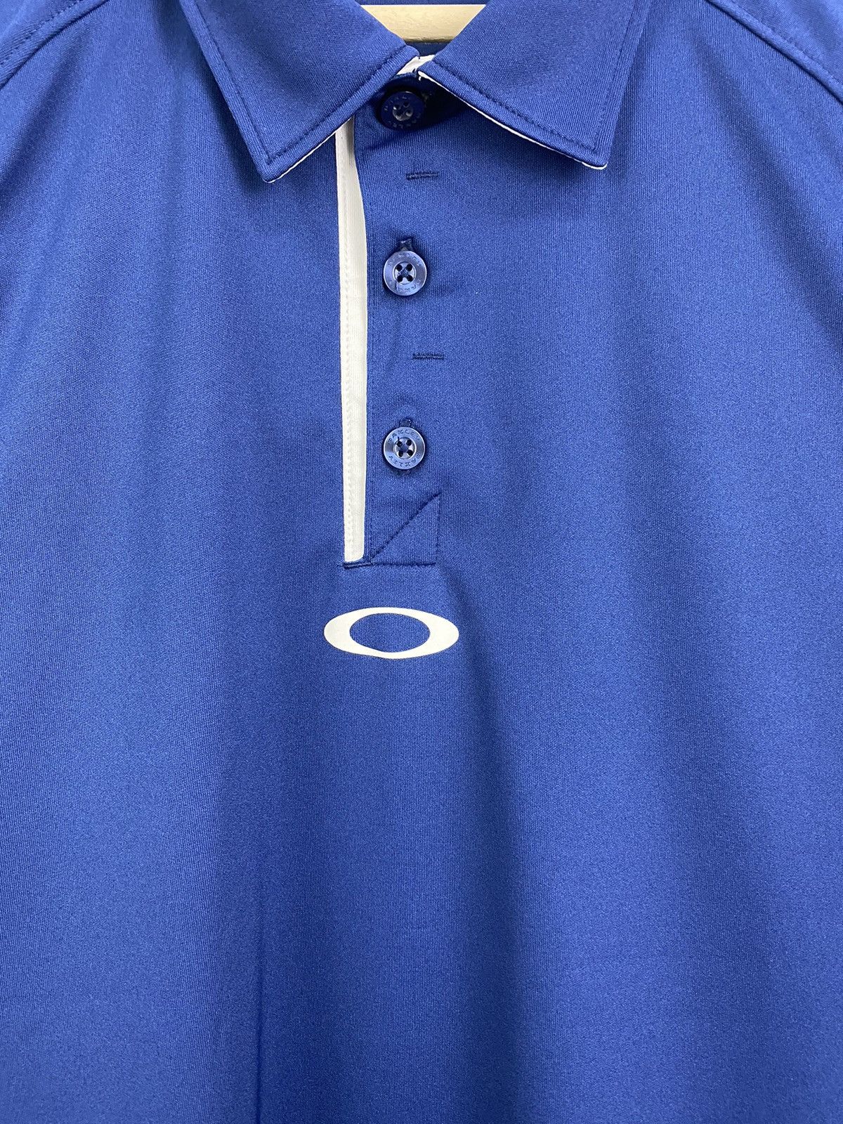 Oakley 🇺🇸 Vintage Y2K Oakley Art Polo T-Shirt Rare Hype Retro Size US M / EU 48-50 / 2 - 4 Thumbnail