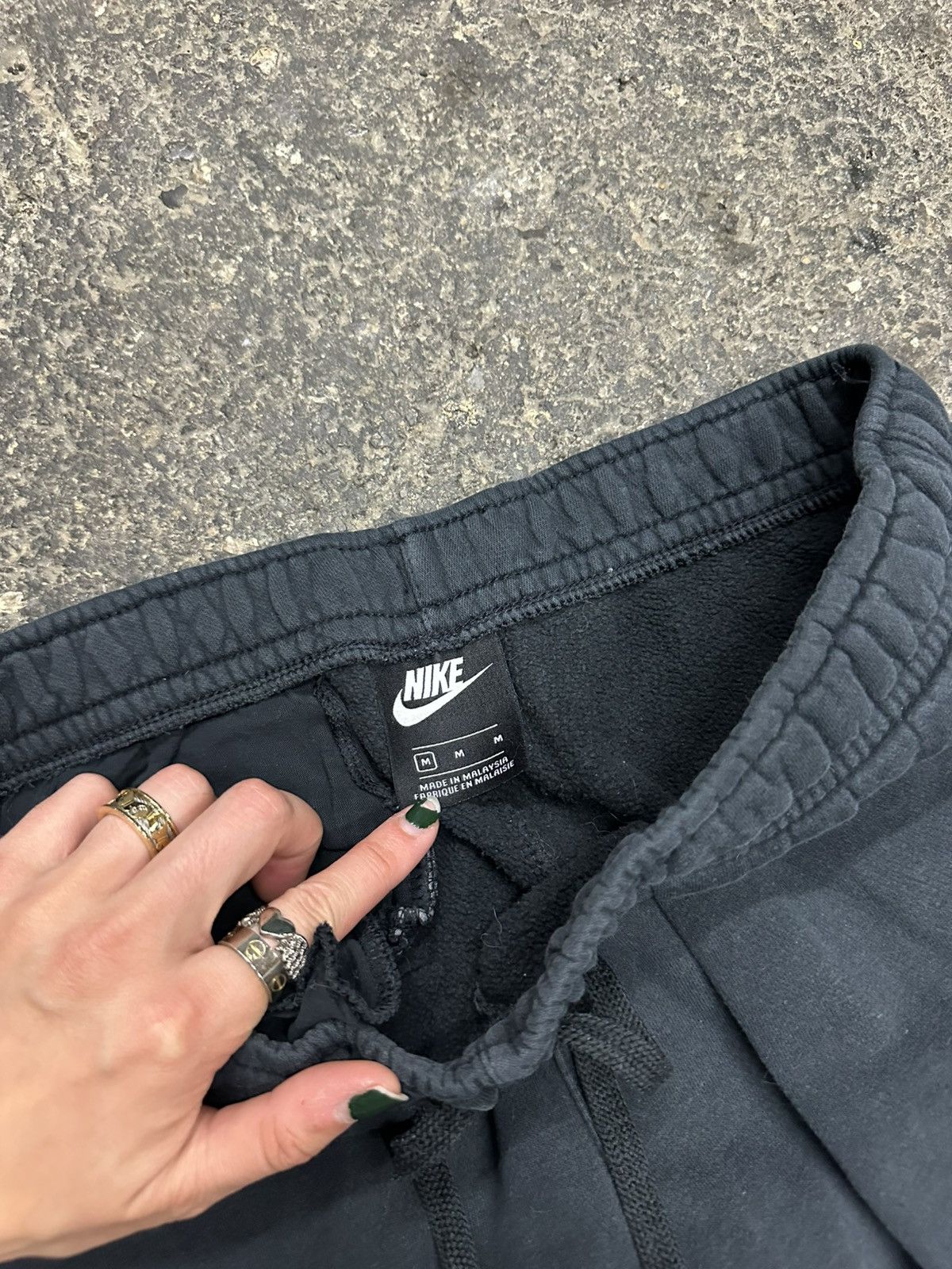 Nike Y2k nike baggy sweatpants Size US 28 / EU 44 - 3 Thumbnail